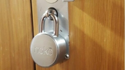 Noke智能挂锁体验 外观低调使用安全方便